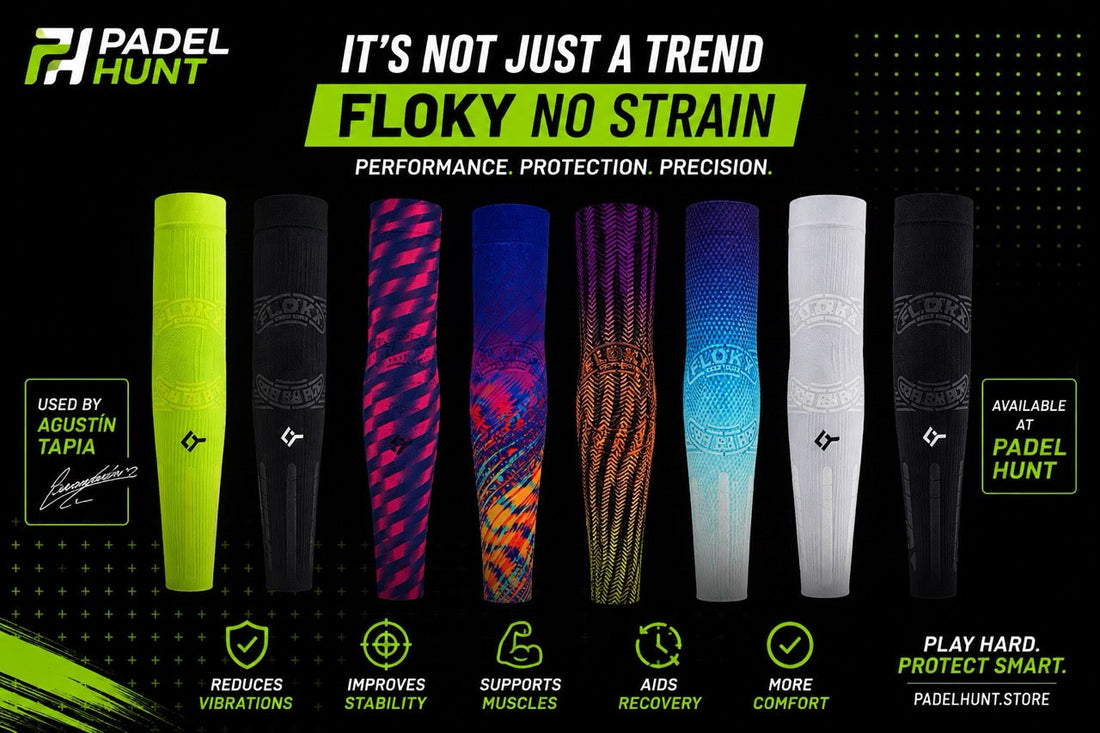 The Floky arm sleeves for padel have become an increasingly common accessory among players looking to add support, comfort, and a greater sense of security in the arm during play. 