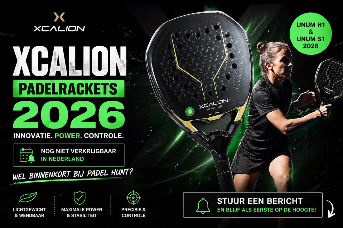 Xcalion padelrackets 2026: innovatie of hype?