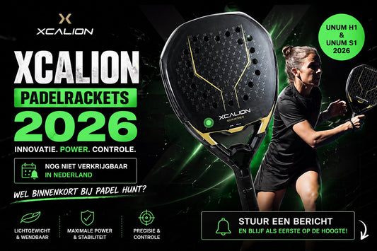 Xcalion padelrackets 2026: innovatie of hype?