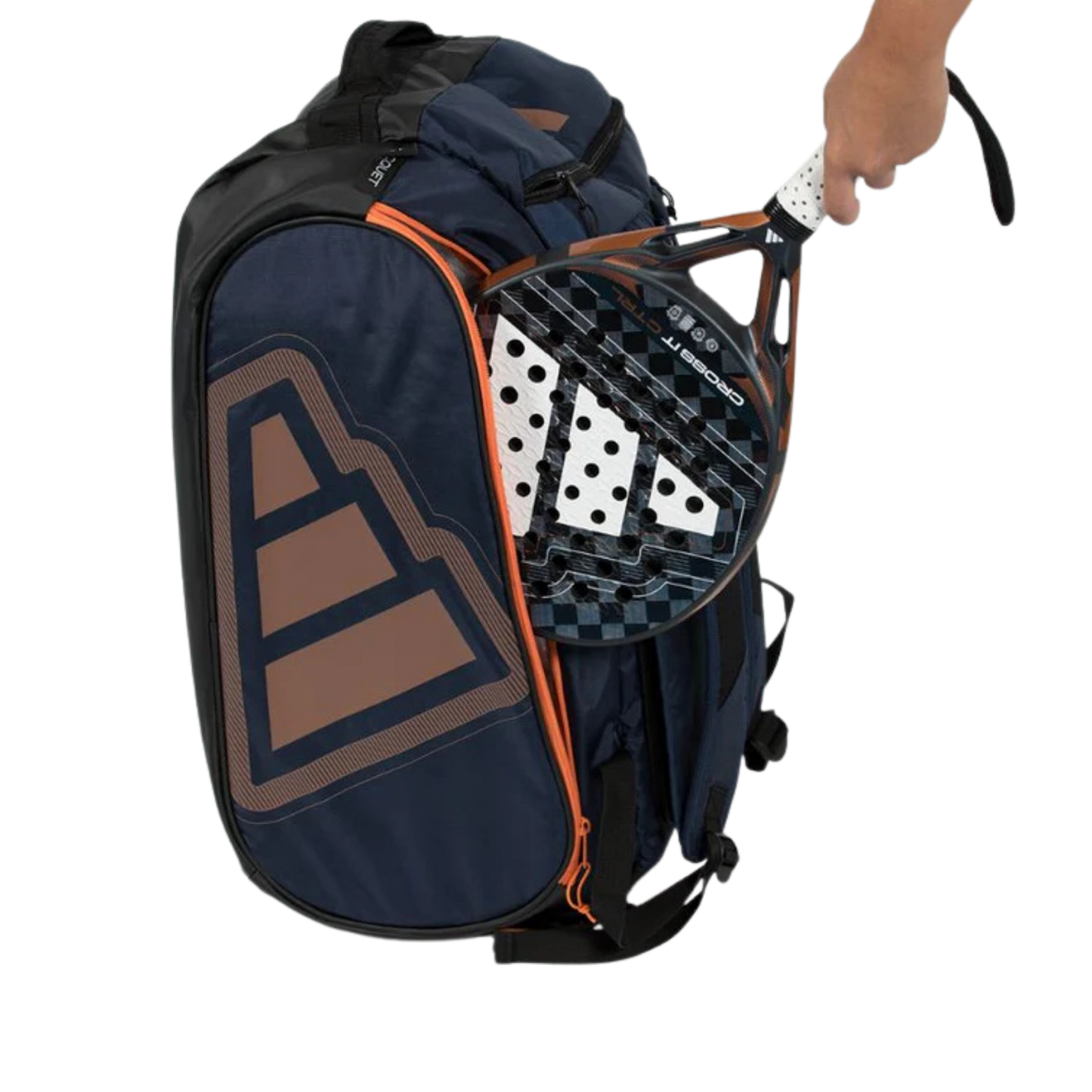 Adidas RACKET BAG PROTOUR Blauw/Brons 2026