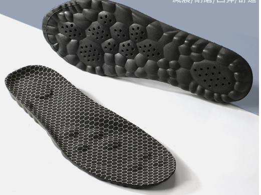 4d sport inlegzolen met schokabsorptie en arch support voor padel zwart