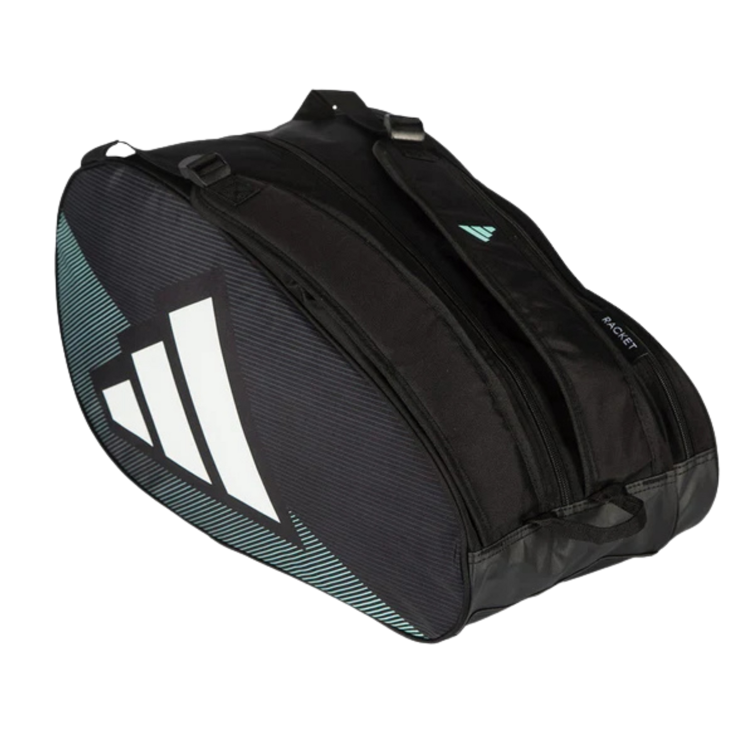 Adidas Racket Bag CONTROL Zwart/Blauw 2026