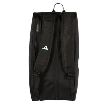 Adidas Racket Bag CONTROL Zwart/Blauw 2026