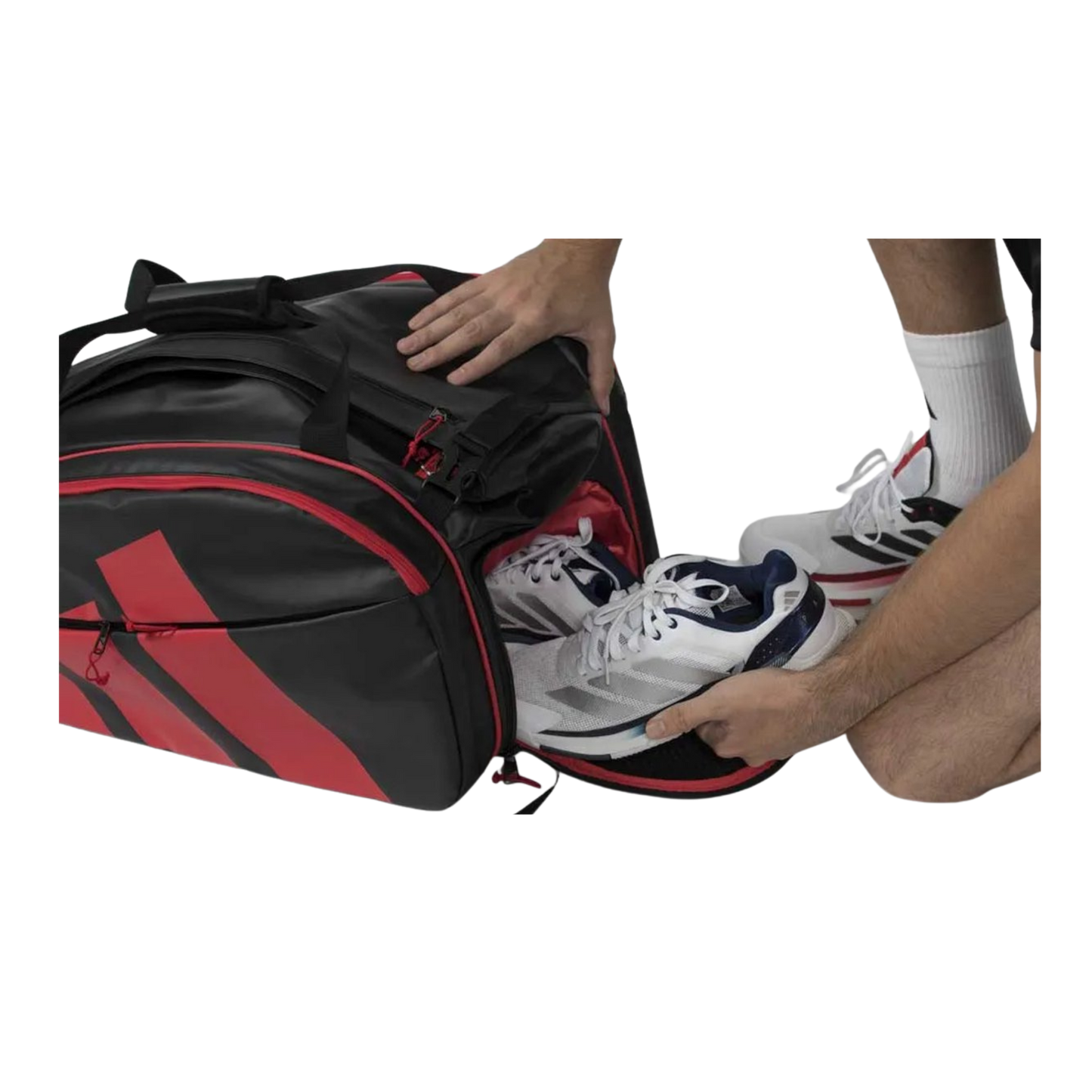 Adidas RACKET BAG MULTIGAME Zwart/Rood 2026