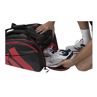 Adidas RACKET BAG MULTIGAME Zwart/Rood 2026