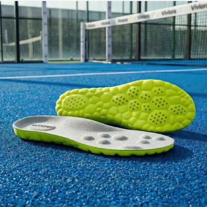 4d sport inlegzolen met schokabsorptie en arch support voor padel