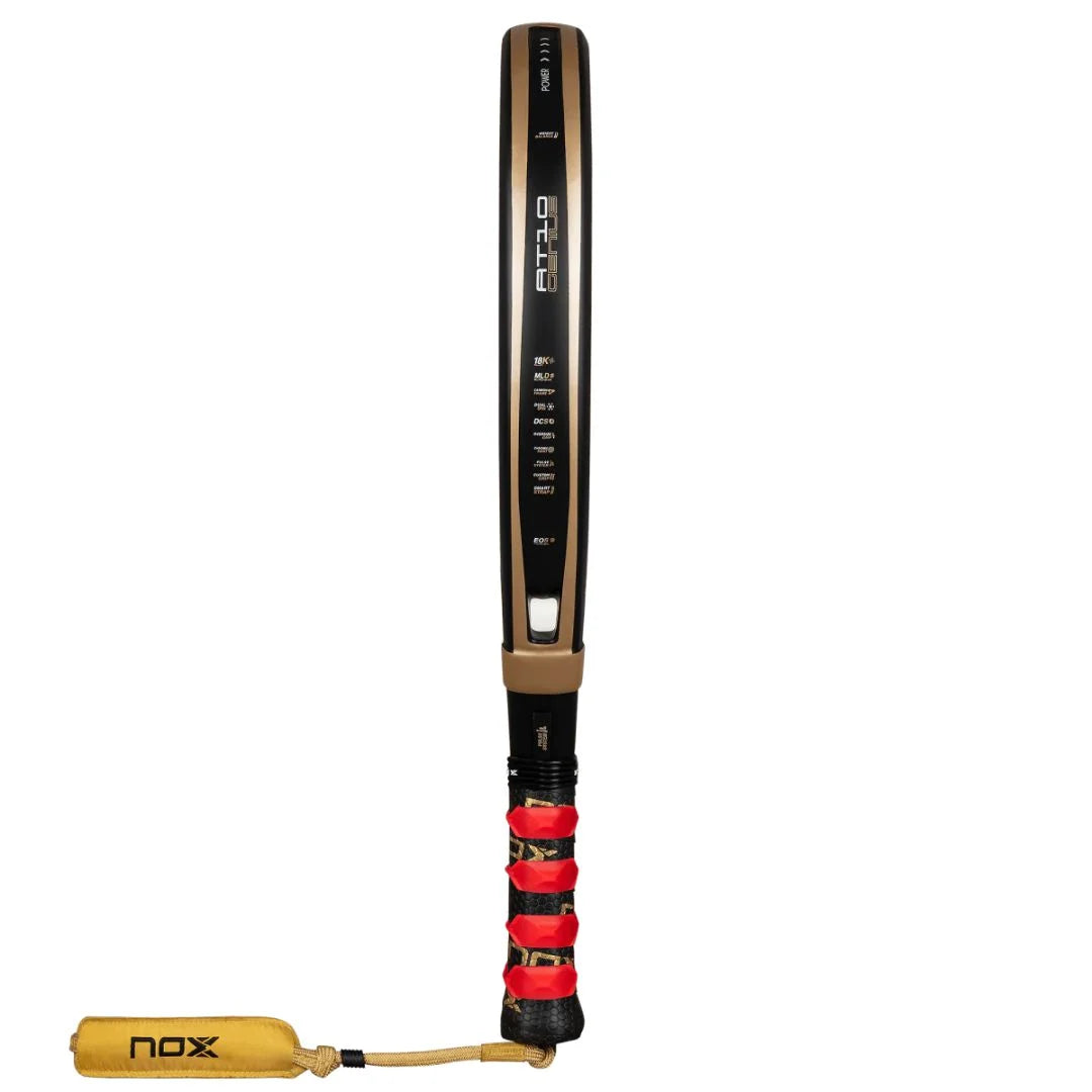 Nox AT10 Genius 18K 2026 padelracket Tapia zijkant