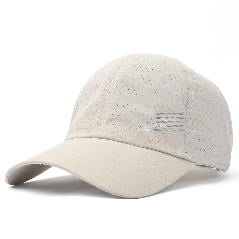 sneldrogende mesh padel cap voor heren lichtgewicht sport pet