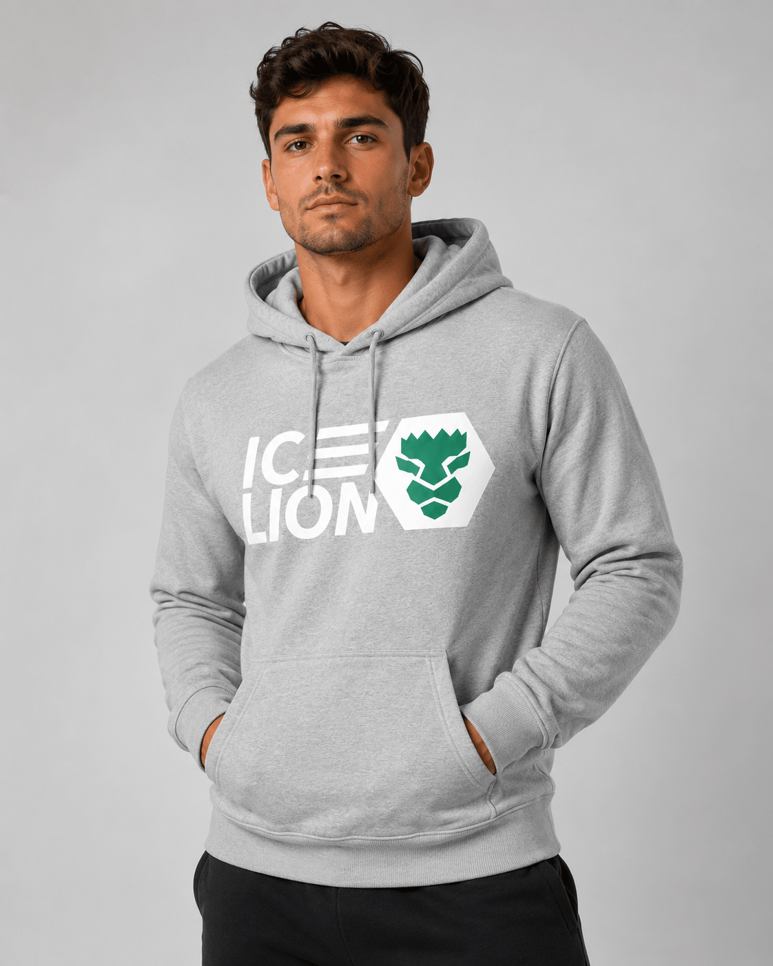 ICELION Power Hoodie | Heren